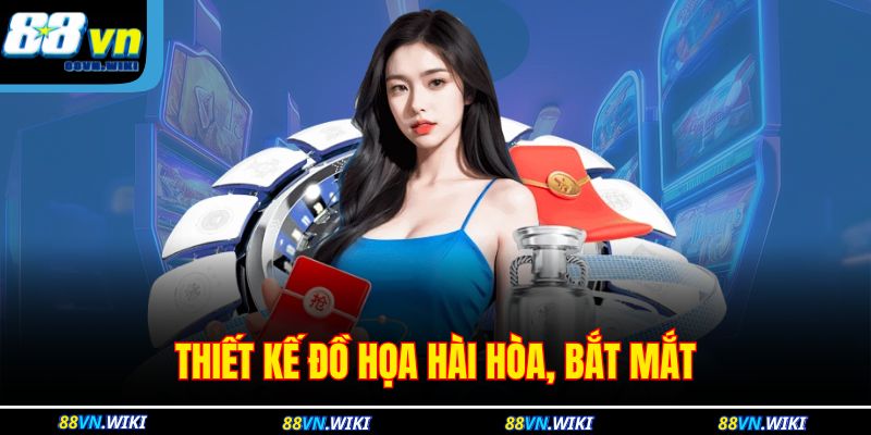 Giới Thiệu 88VN 1 Thiết kế đồ họa hài hòa, bắt mắt