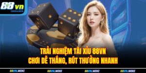 Trải Nghiệm Tài Xỉu 88VN – Chơi Dễ Thắng, Rút Thưởng Nhanh 2 Tài Xỉu 88VN